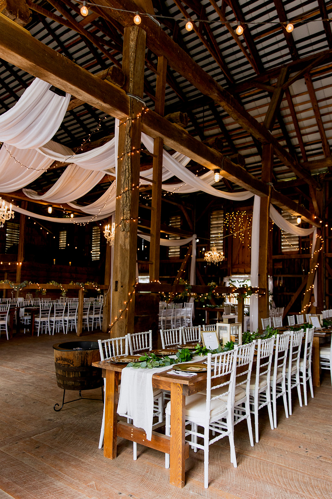 Tented Wedding Reception in Mifflinburg - One Barn Farm